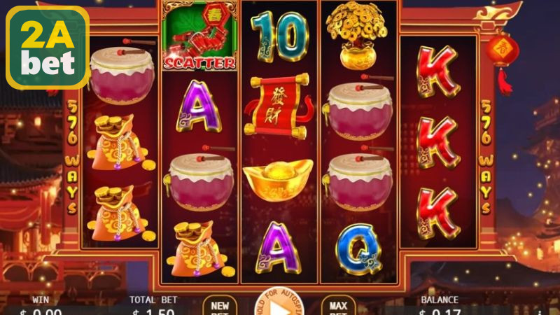 Recursos e mecânicas principais do slot